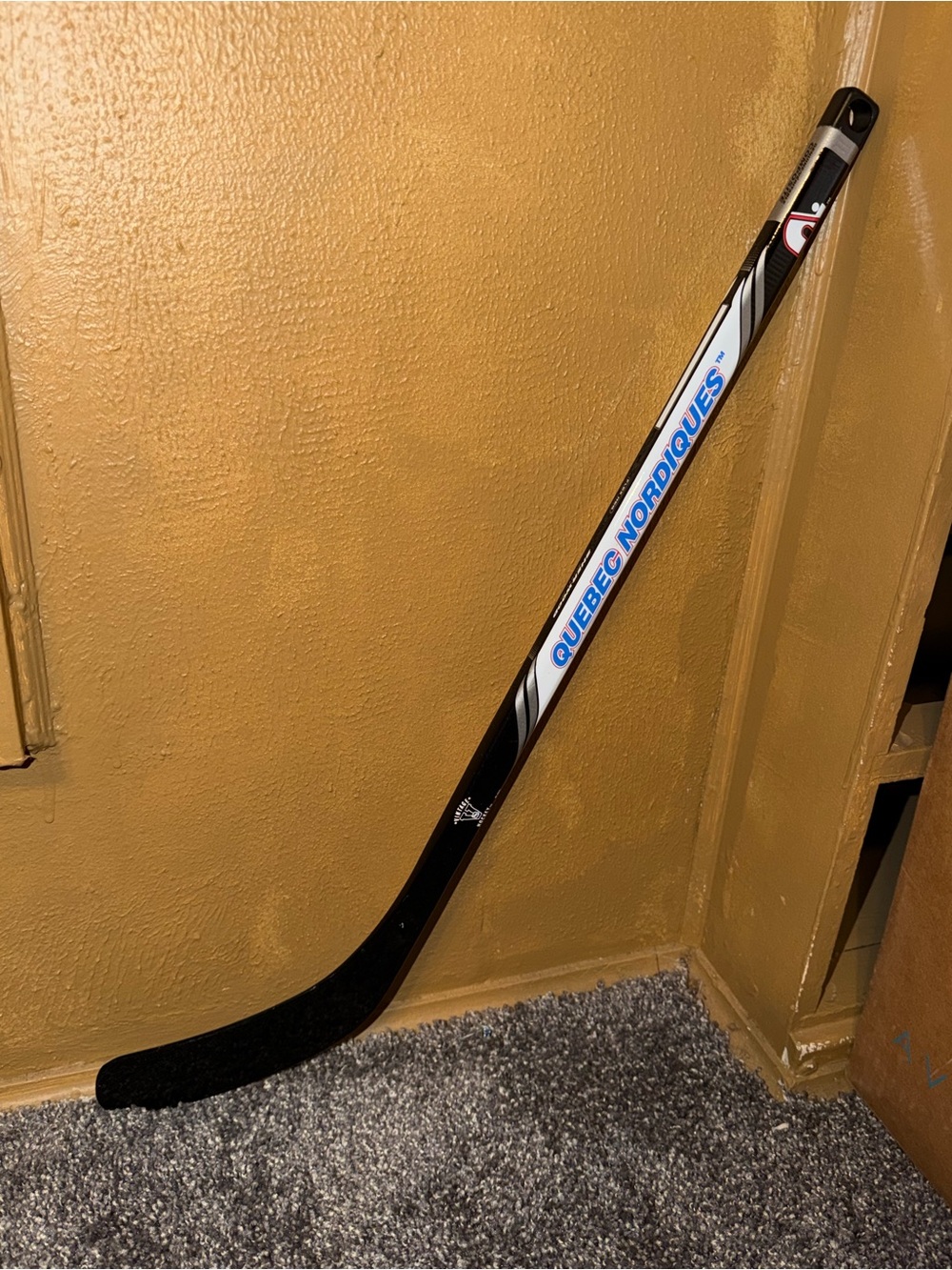 NHL Vintage Hockey Sherwood Quebec Nordiques Mini Composite Stick Collectible Us - Picture 2 of 16